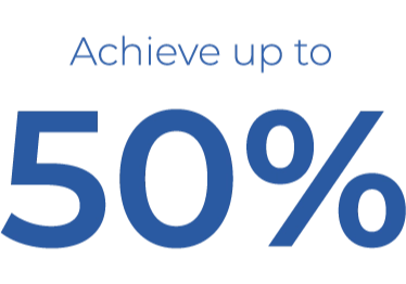 Up to 50 Percent